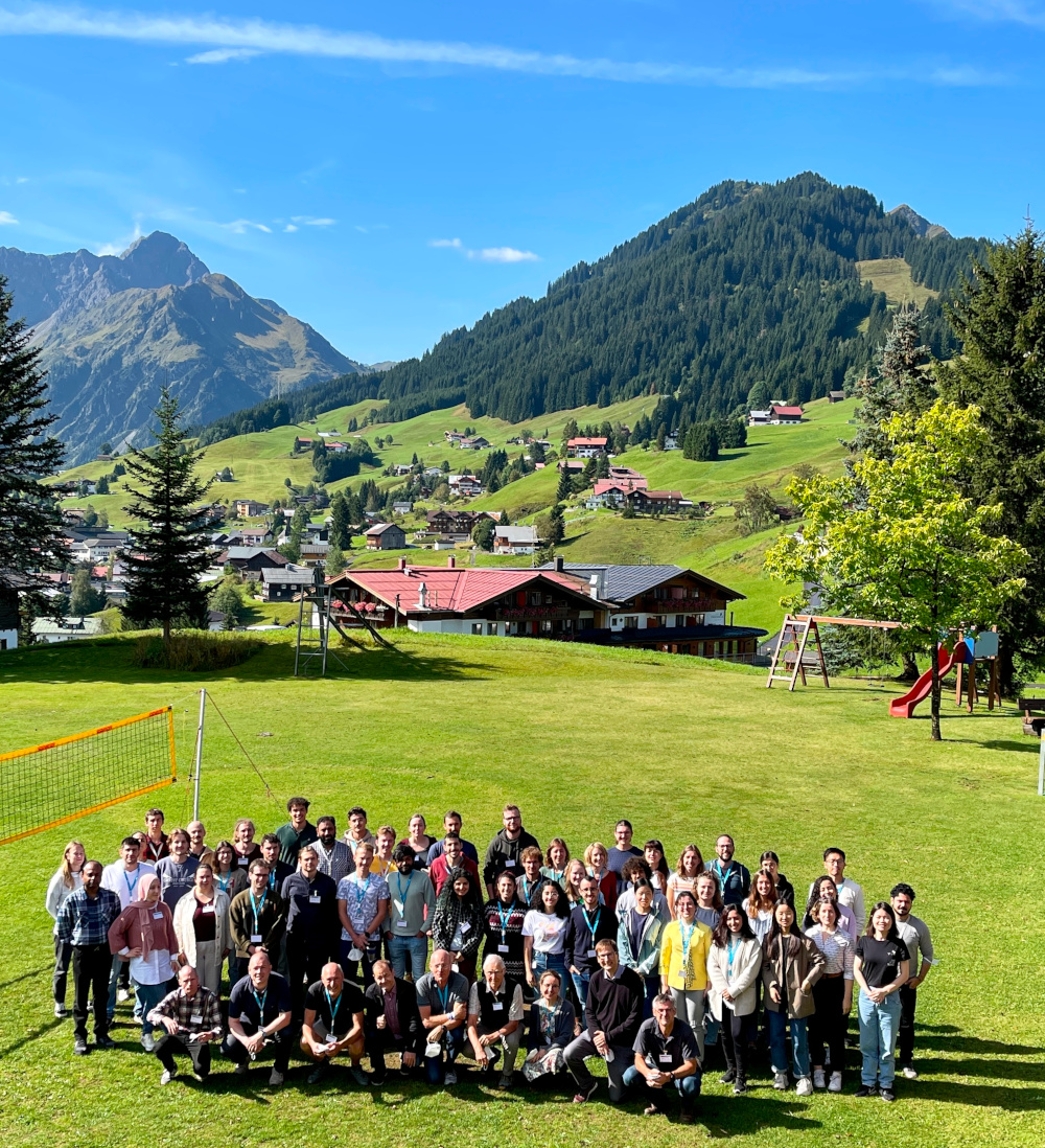 Group picture Quantsol 2022, Hirschegg Austria