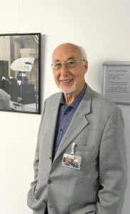 Prof. Helmut Tributsch during his last visit at HZB. © Barbara Baumgartner-Tributsch.